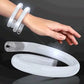 Light Up Tube Bracelet White