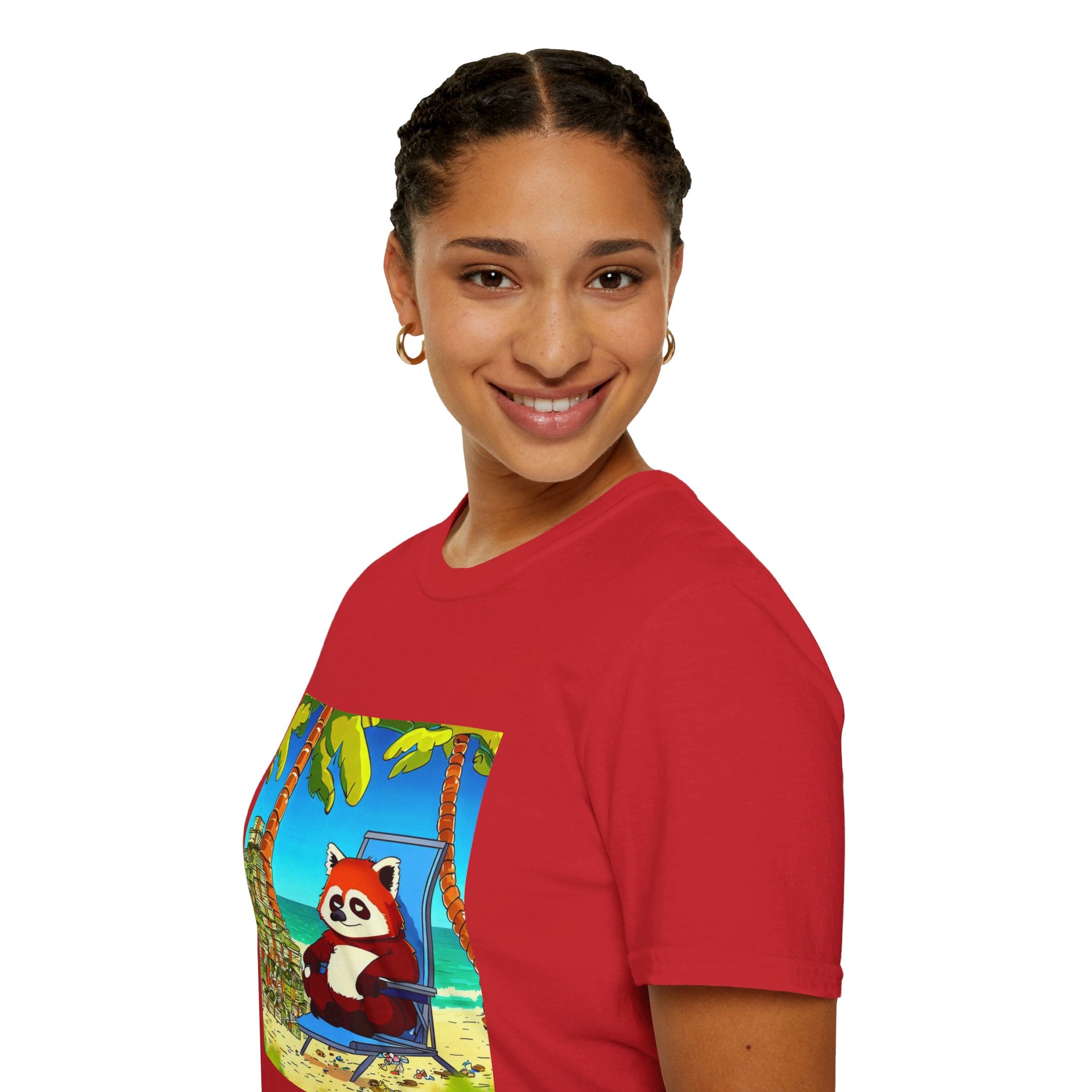 Red Panda Collection Unisex Softstyle T-Shirt