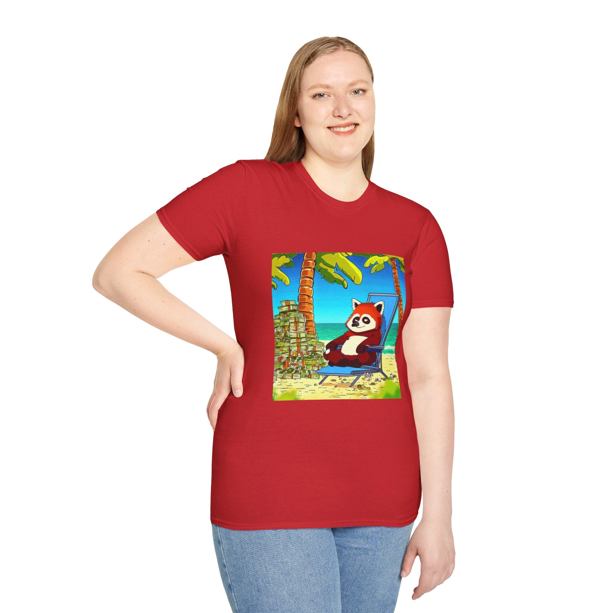 Red Panda Collection Unisex Softstyle T-Shirt