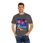 Red Panda Collection Spaceport Unisex Garment-Dyed T-shirt