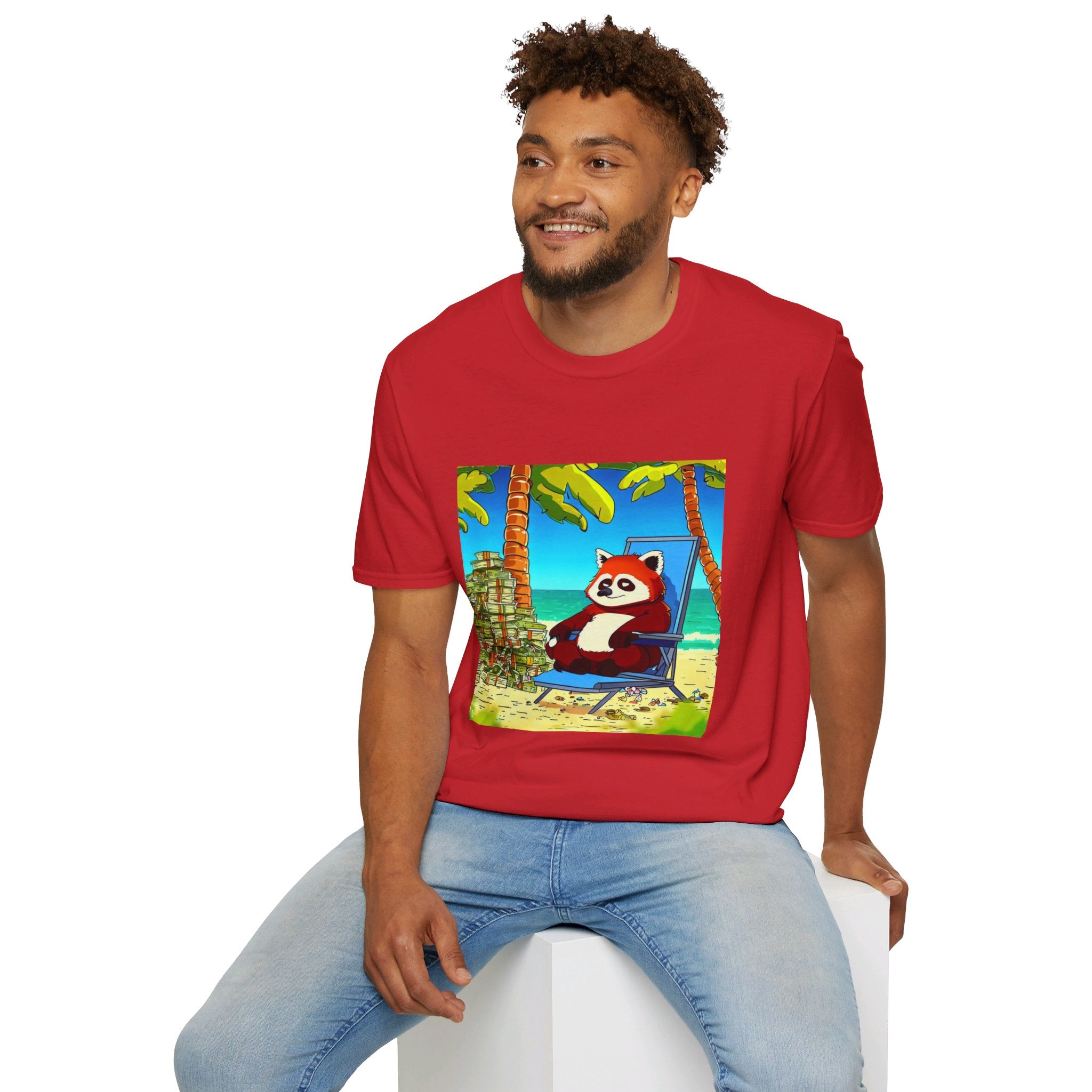 Red Panda Collection Unisex Softstyle T-Shirt