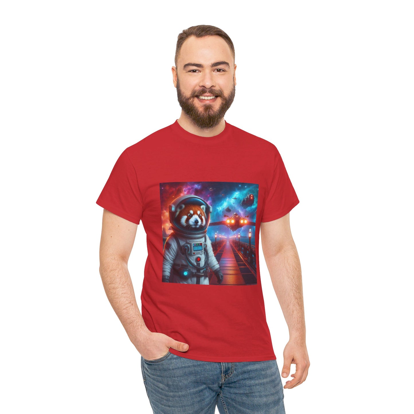 Red Panda Collection Starship Unisex Heavy Cotton Tee