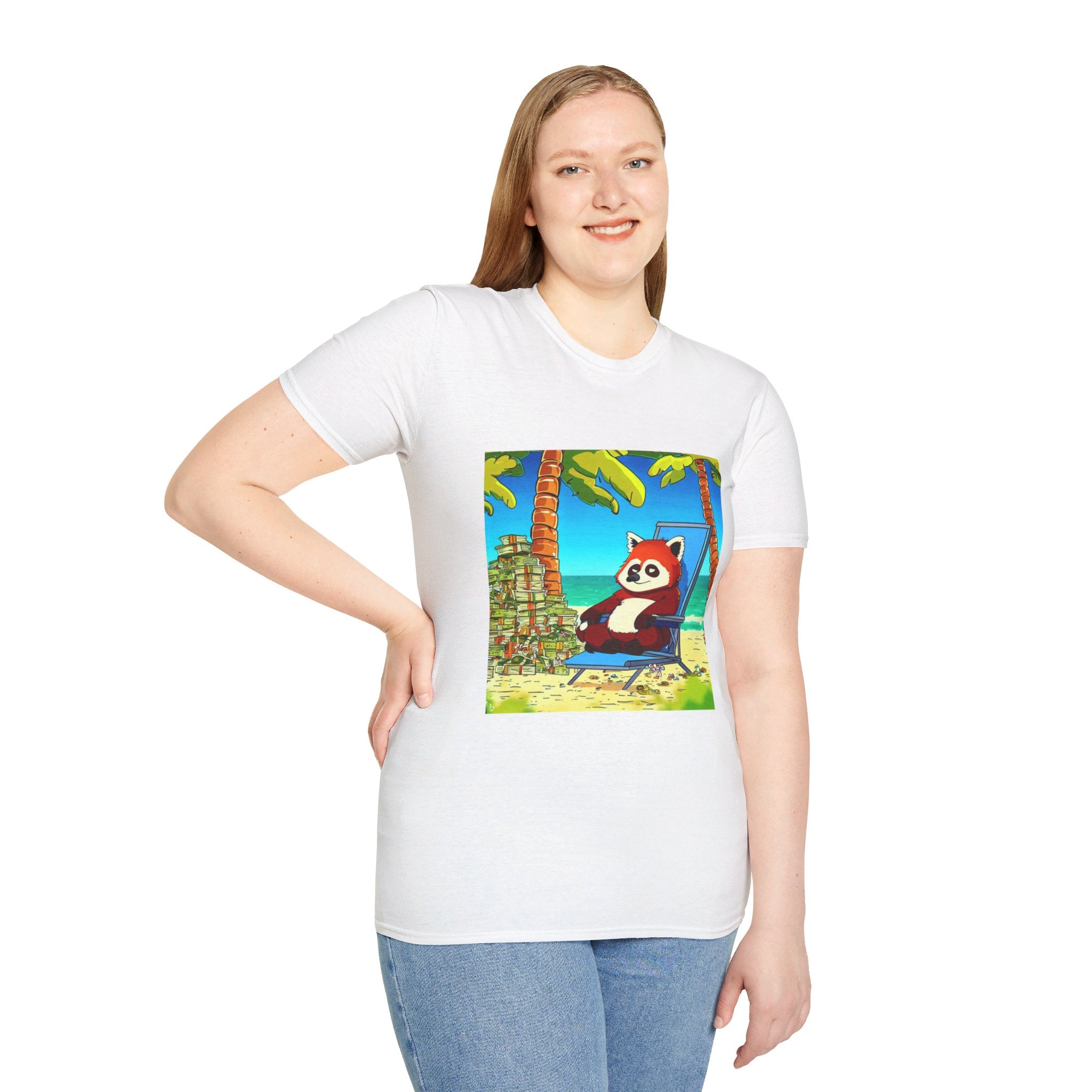 Red Panda Collection Unisex Softstyle T-Shirt