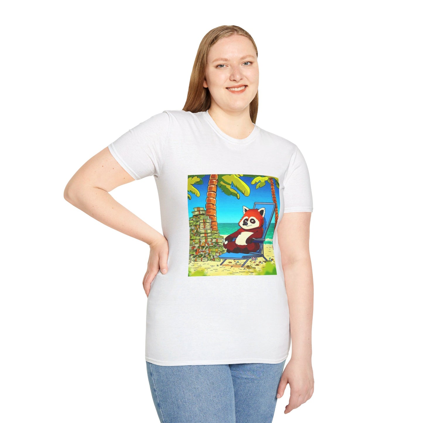 Red Panda Collection Unisex Softstyle T-Shirt