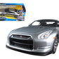 Brian's Nissan GT-R (R35) Silver "Fast & Furious" Movie 1/24 Diecast Model Car by Jada