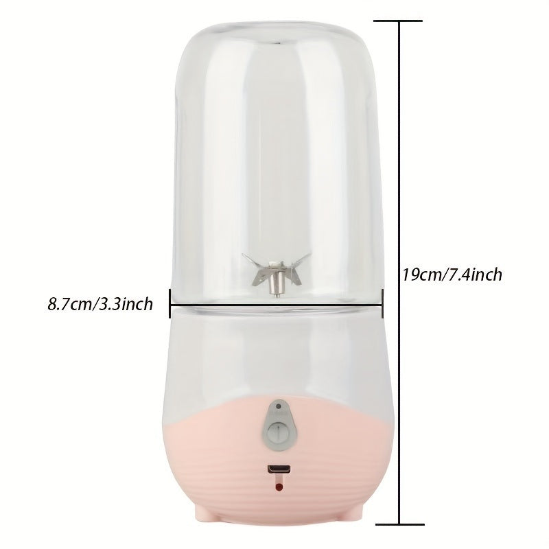 Portable Juicer Household Fruit Small Charging Mini Electric High Temperature Resistant Cup Body Juicer