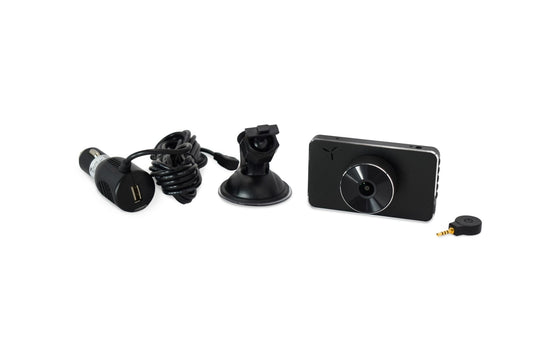 Hassle-free Drive & Record Your Track Races w/ Dual Cam Car Dash DVR + Audio