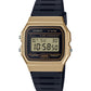 Casio Men's 'Classic' Quartz Metal and Resin Casual Watch, Color:Black (Model: F-91WM-9ACF)
