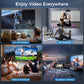 Projector with 5G WiFi and Bluetooth, 10000L Native 1080P Portable Outdoor Video Projector 4K Supported, Home Theater Movie Projector with Screen for Phone/PC/TV Stick/PS5(FBA???,?????)