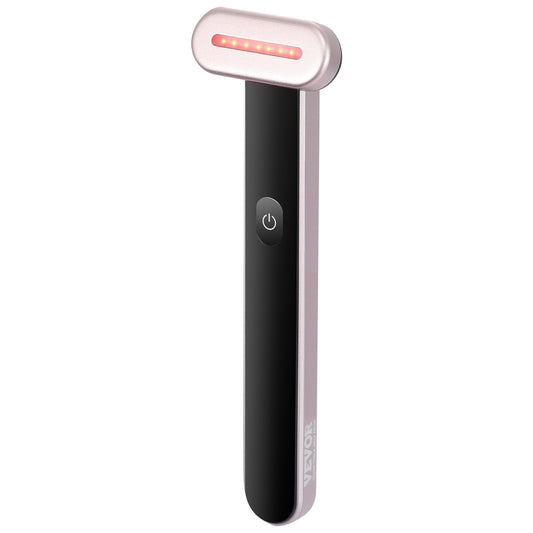 Red Light Therapy Wand for Face, 7-Color LED Facial Wand Red Light Therapy Device with Heatig Therapy| Microcurrent Vibrating Massage, Portable LED Beauty Wand for Face, Neck