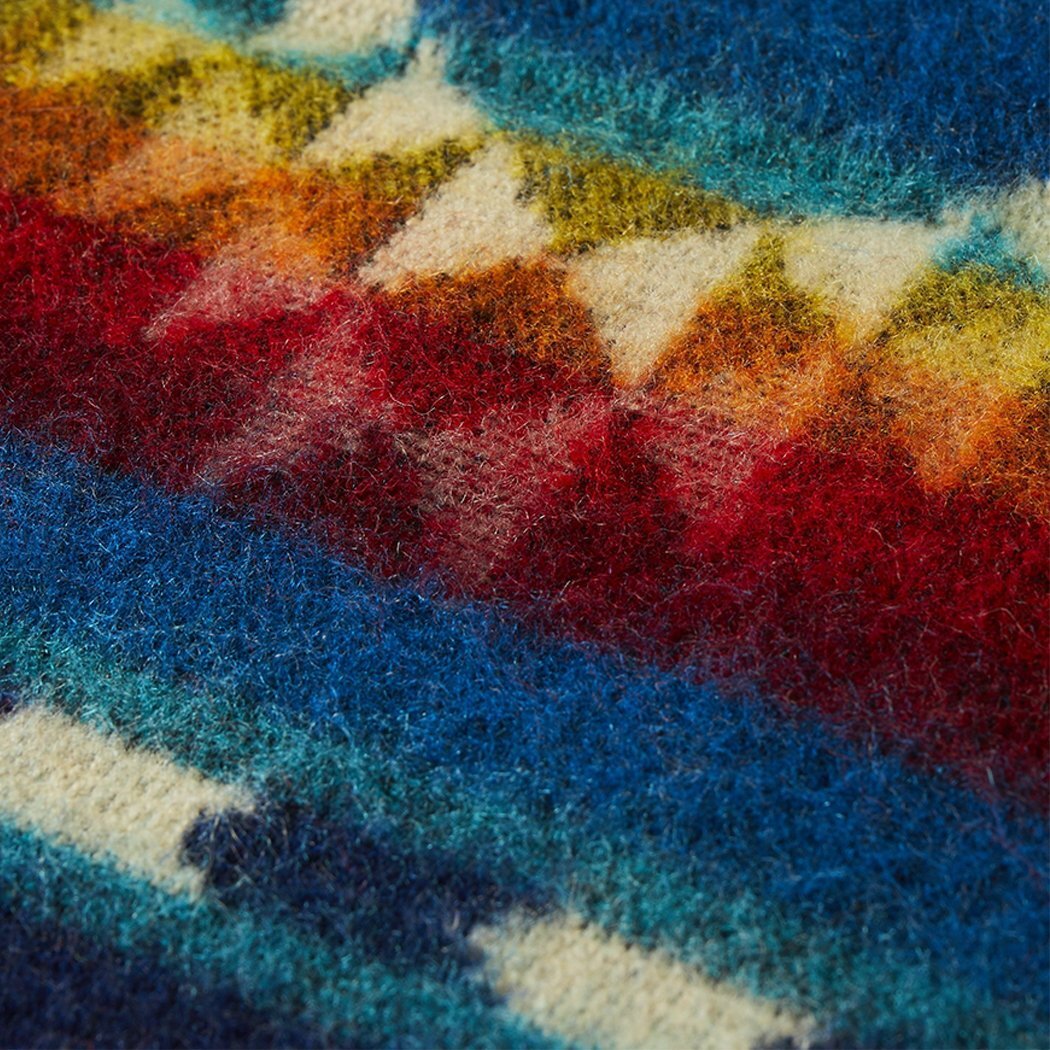 Ultra Soft Southwestern Rainbow Handmade Woven Blanket