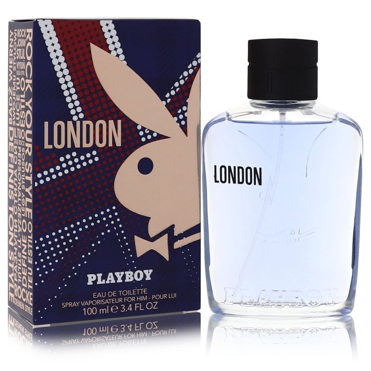 Playboy London by Playboy Eau De Toilette Spray 3.4 oz (Men)
