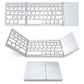 3-Fold- Keyboard Ultra Thin Light ABS Mini Wireless Bluetooth Keyboard