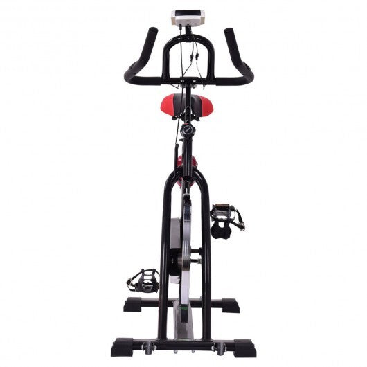 Household Adjustable Indoor Exercise Cycling Bike Trainer with Electronic Meter