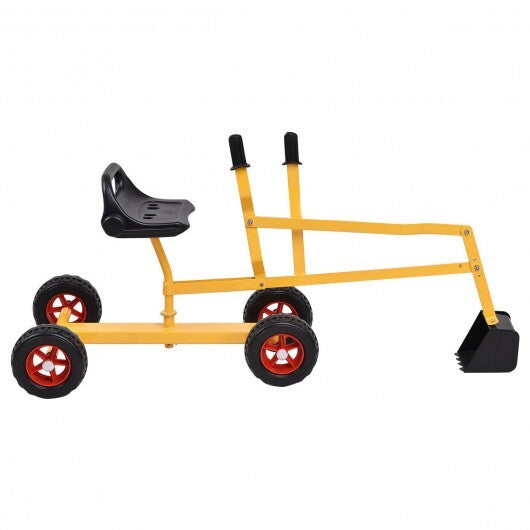 Heavy Duty Kid Ride-on 4-Wheel Excavator Sand Digger
